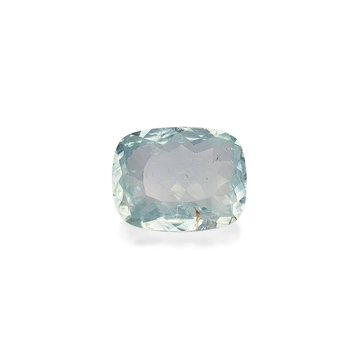 pale green paraiba tourmaline, 2.94ct cushion cut — main view