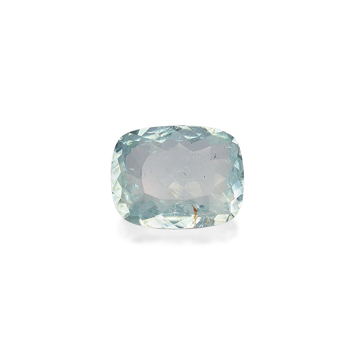 pale green paraiba tourmaline, 2.94ct cushion cut — main view
