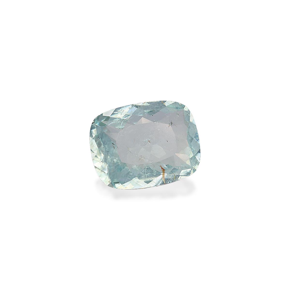 pale green paraiba tourmaline, 2.94ct cushion cut — view 3