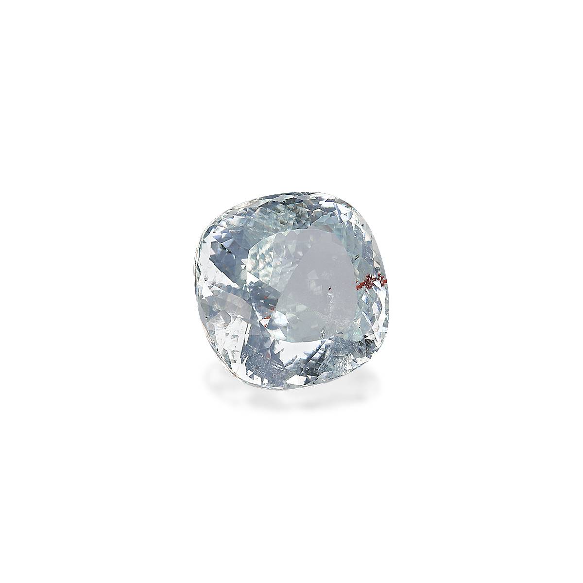 baby blue paraiba tourmaline, 5.93ct cushion cut — view 3
