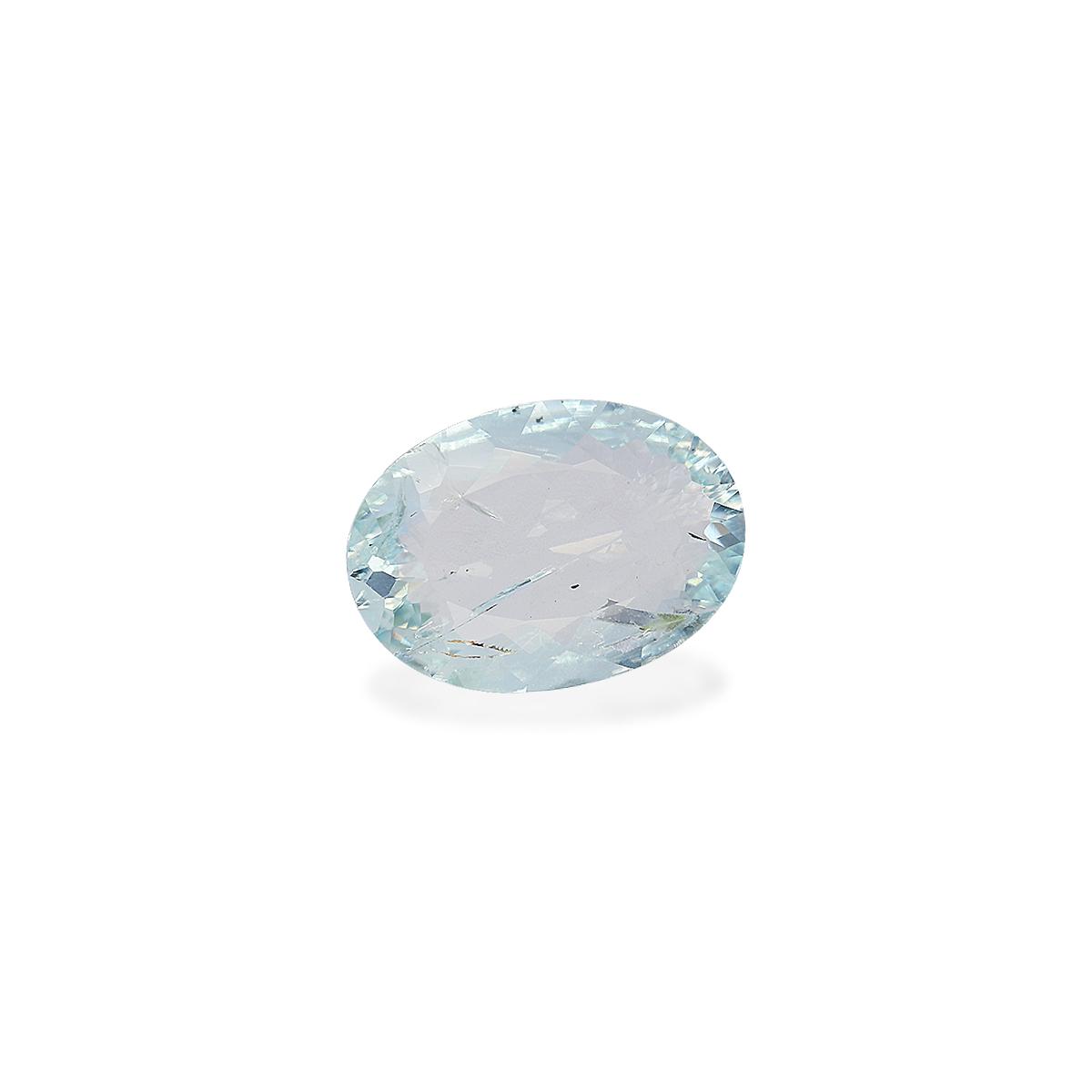 sky blue paraiba tourmaline, 1.57ct oval cut — view 3