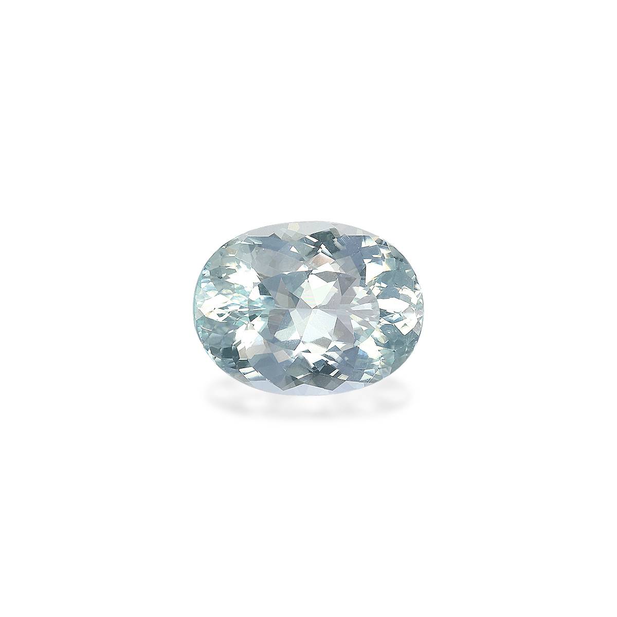 sky blue paraiba tourmaline, 3.47ct oval cut — main view