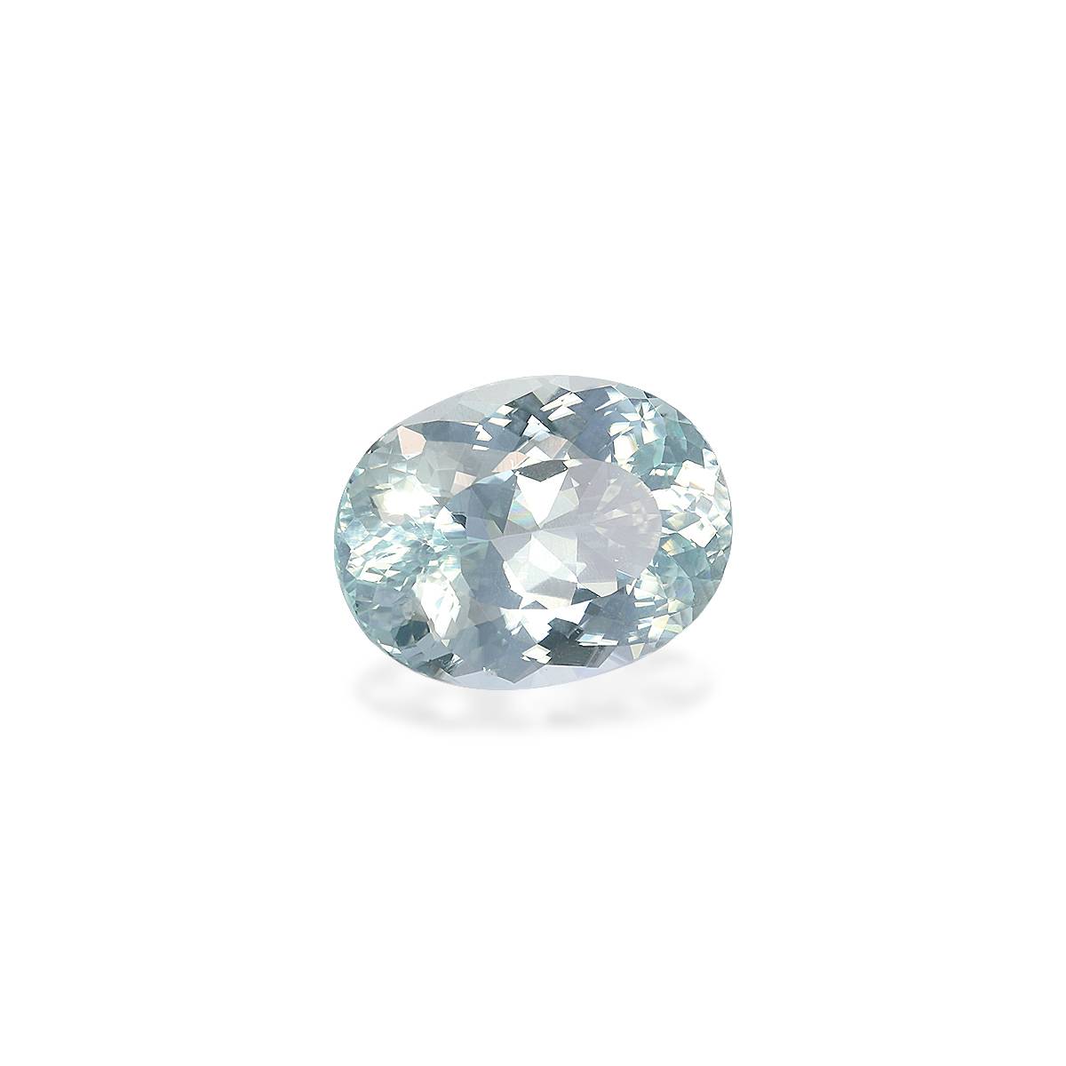 sky blue paraiba tourmaline, 3.47ct oval cut — view 3