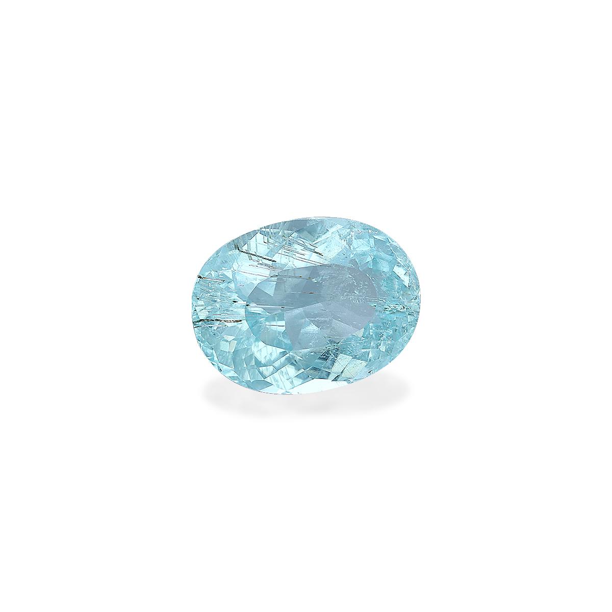 Neon blue paraiba tourmaline, 4.01ct oval cut — view 3