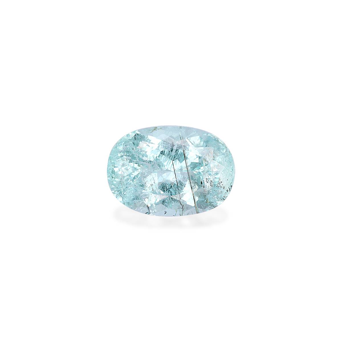 baby blue paraiba tourmaline, 1.61ct oval cut — main view
