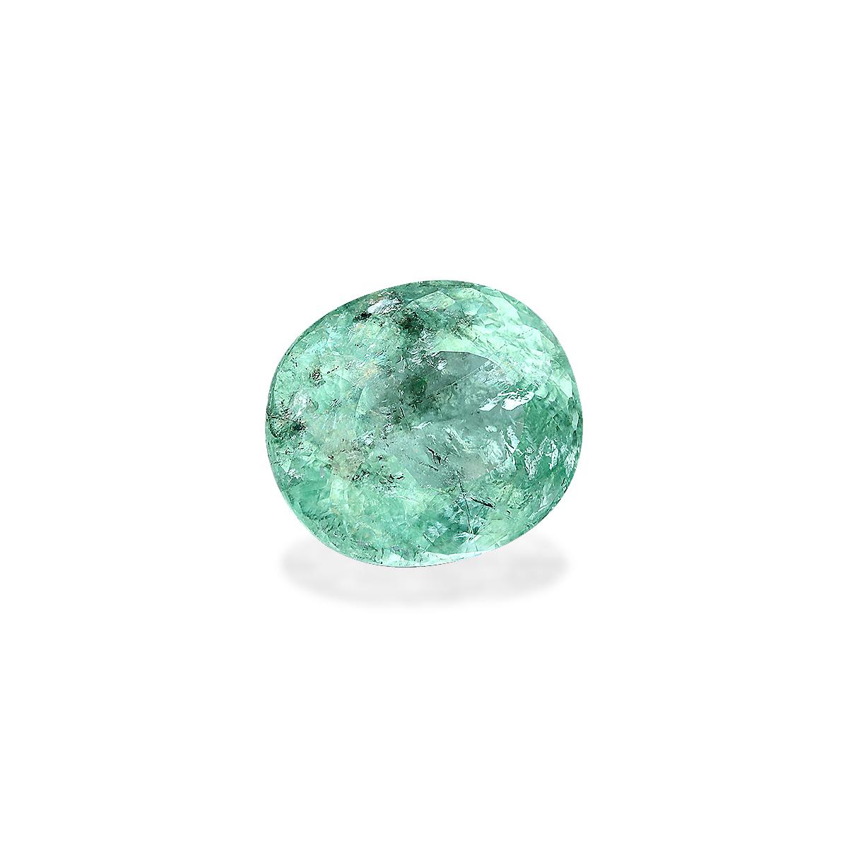Neon green paraiba tourmaline, 7.03ct oval cut — view 3