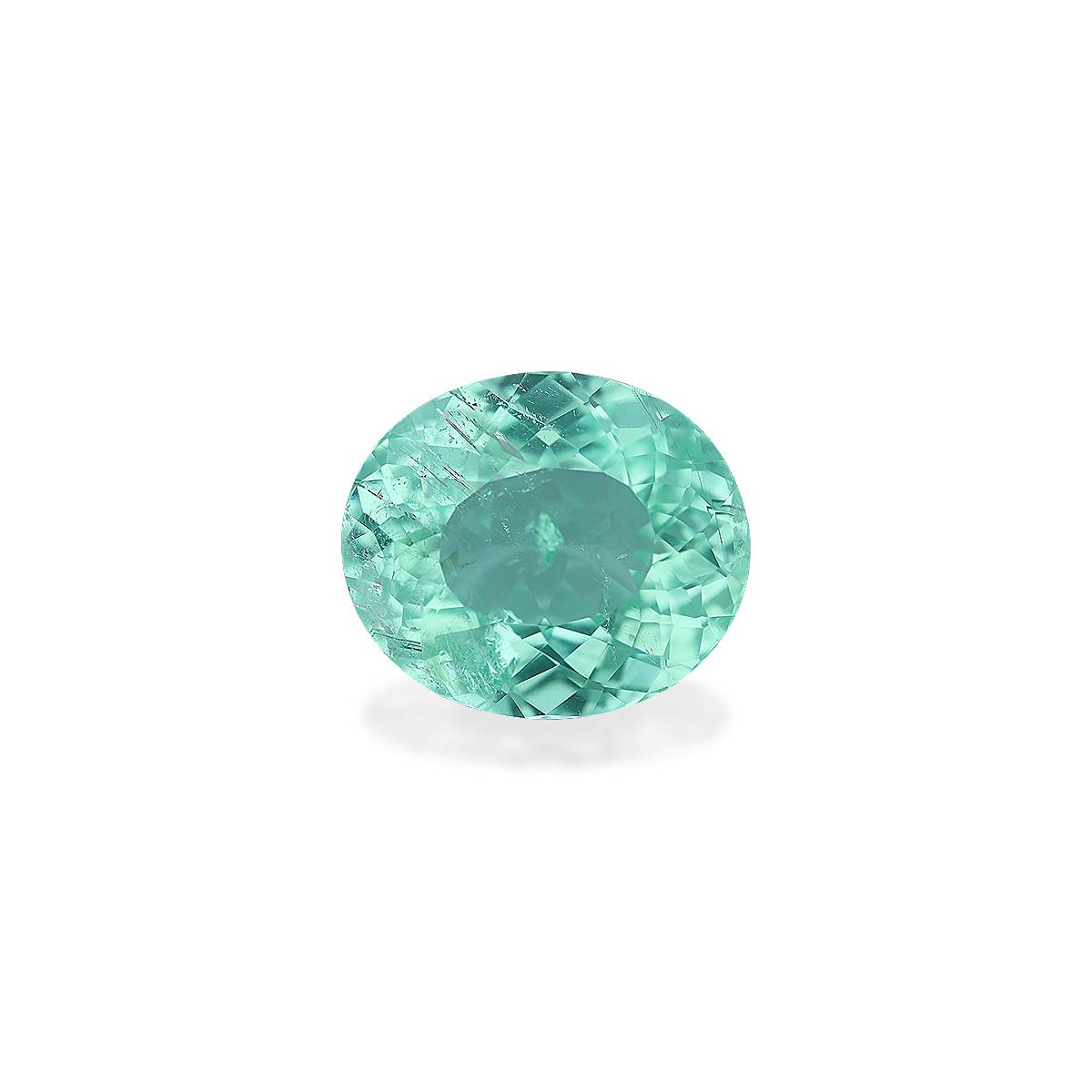 Neon Green Paraiba Tourmaline 12.75ct - 16x14mm