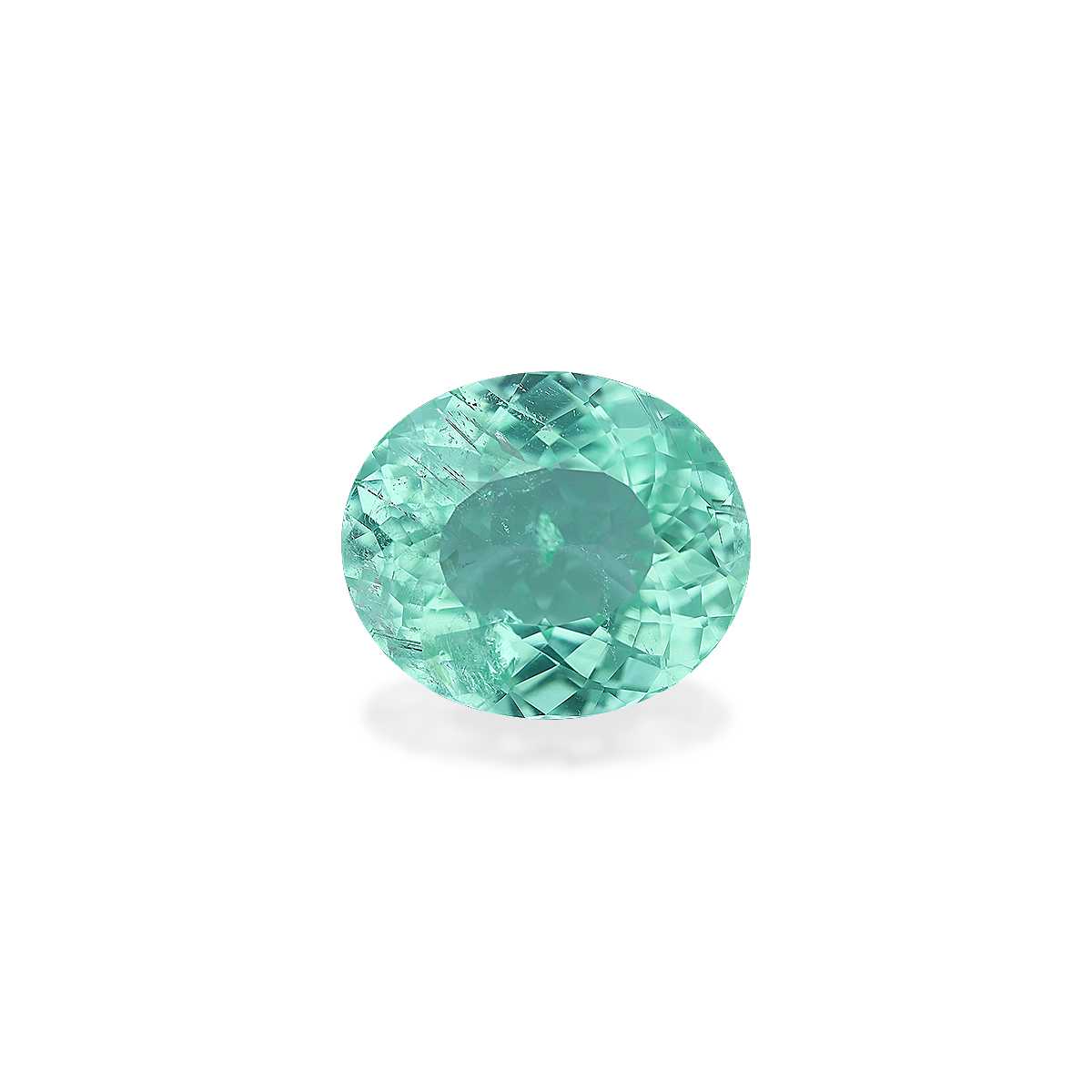 Neon Green Paraiba Tourmaline 12.75ct - 16x14mm