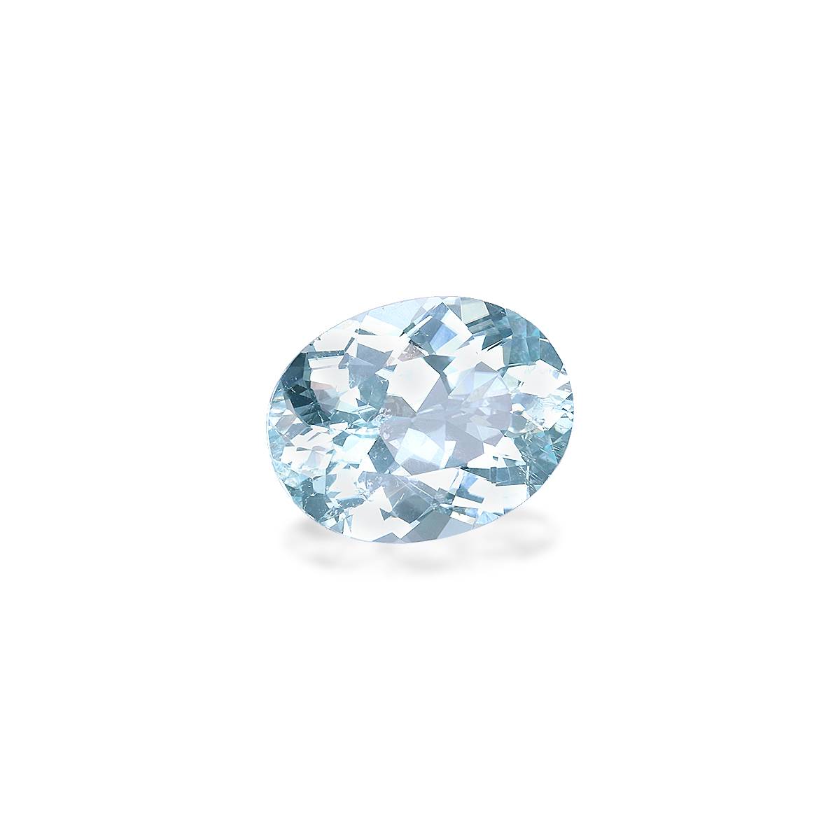 baby blue paraiba tourmaline, 5.44ct oval cut — view 3