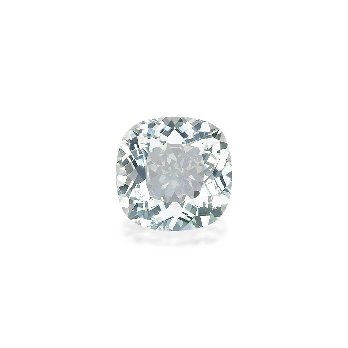 sky blue paraiba tourmaline, 2.26ct cushion cut — main view