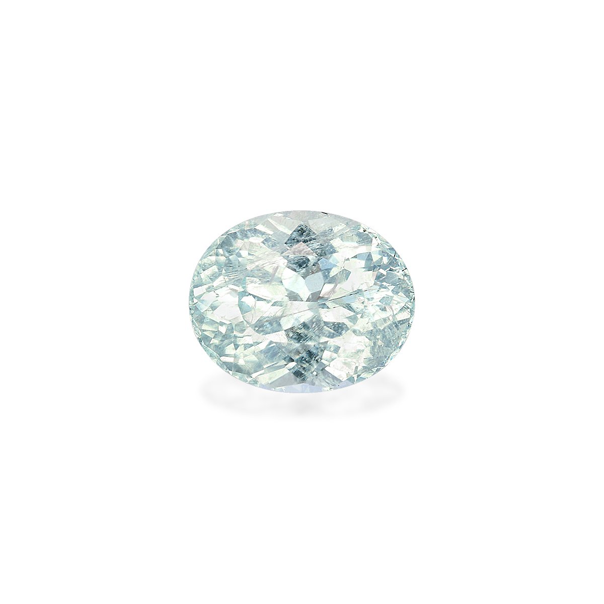 sky blue paraiba tourmaline, 4.56ct oval cut — main view