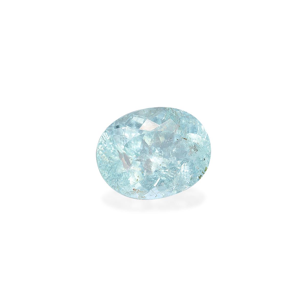 baby blue paraiba tourmaline, 8.09ct oval cut — view 3