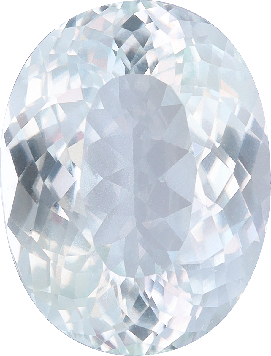 Oval cut paraiba tourmaline, 11.98 by 9.16 mm, shown at actual size