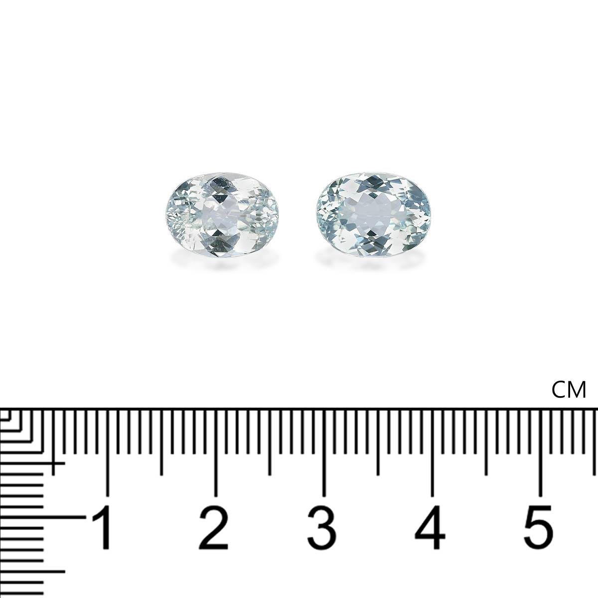 sky blue paraiba tourmaline, 6.63ct oval cut — view 4
