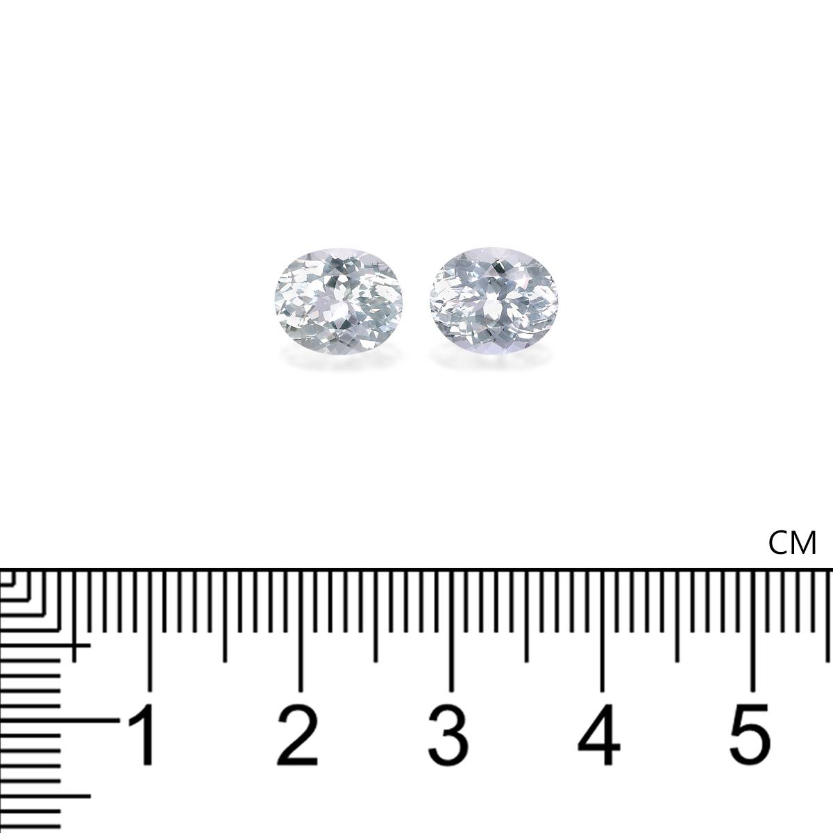 sky blue paraiba tourmaline, 3.72ct oval cut — view 4