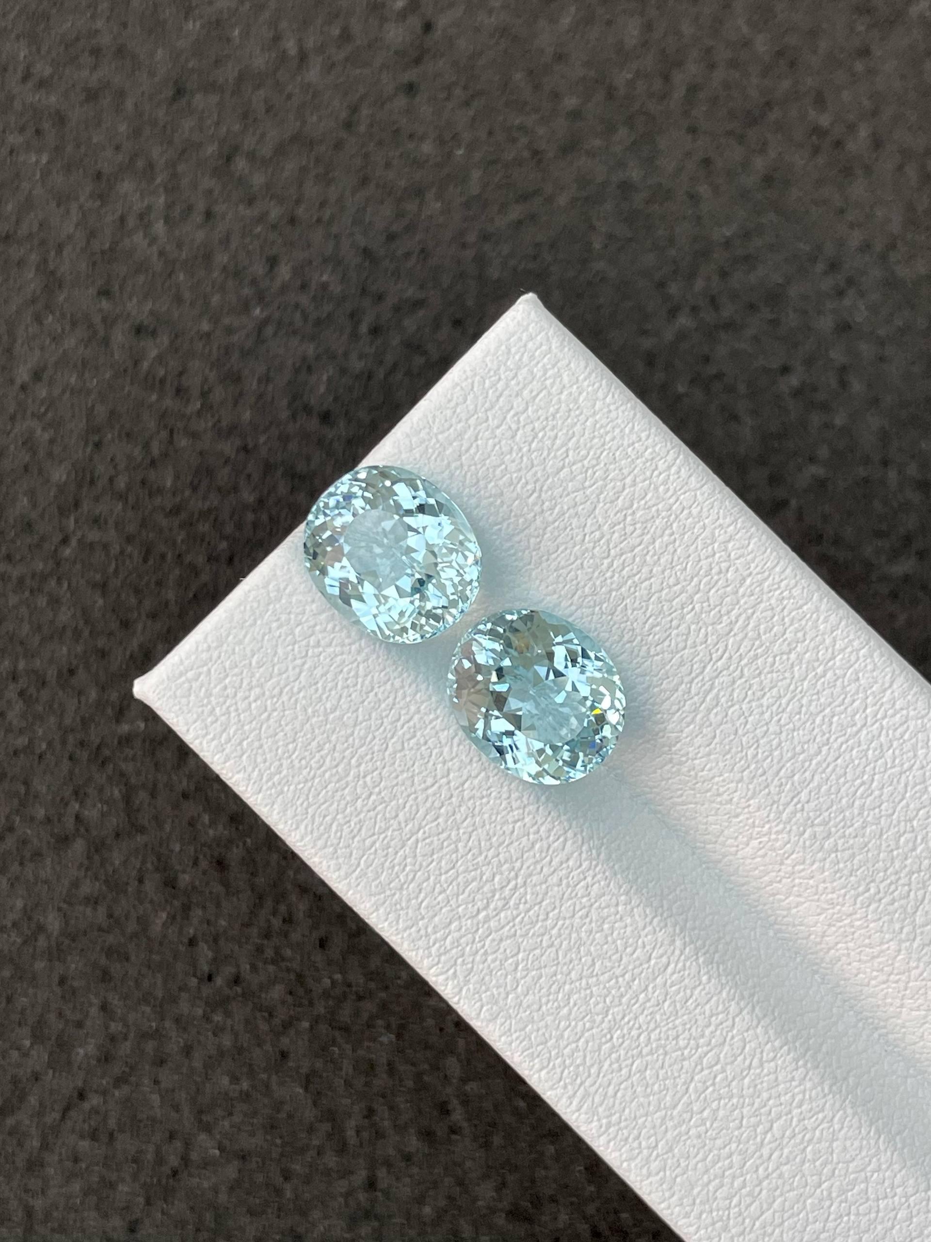 sky blue paraiba tourmaline, 7.72ct oval cut — view 5