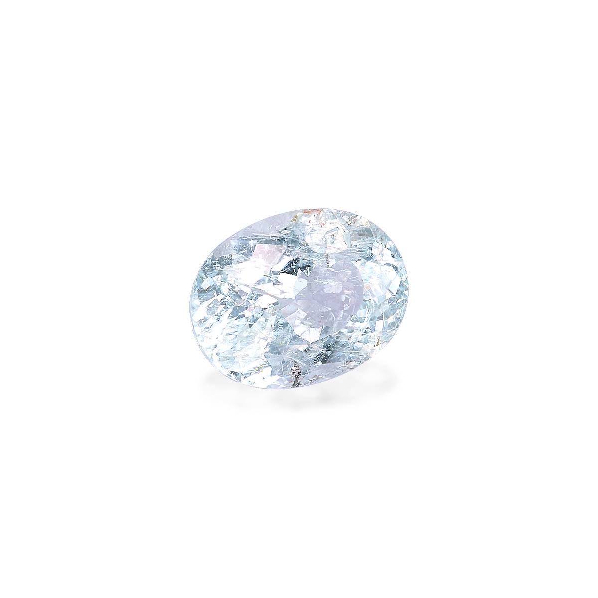 sky blue paraiba tourmaline, 2.07ct oval cut — view 3