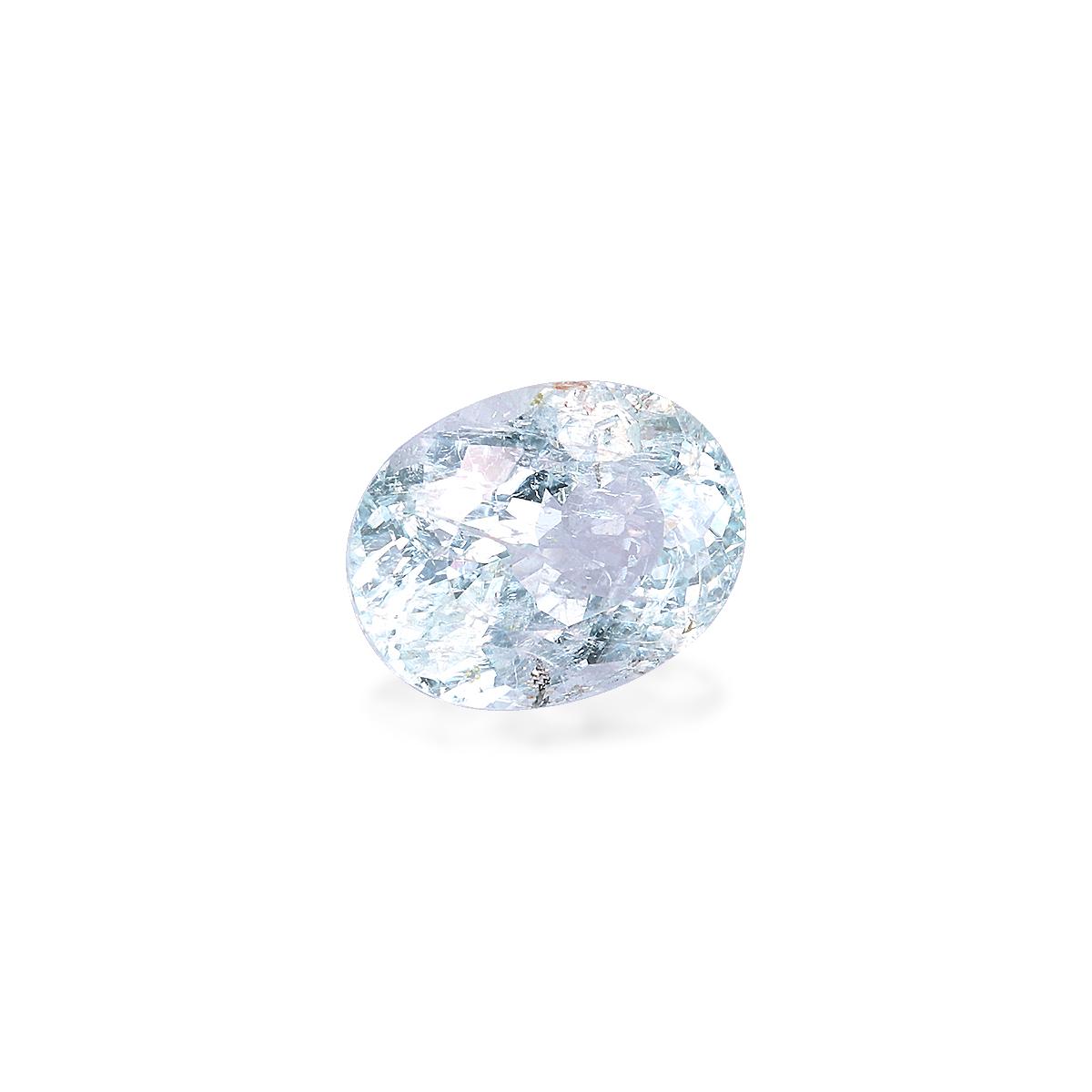 sky blue paraiba tourmaline, 2.07ct oval cut — view 3