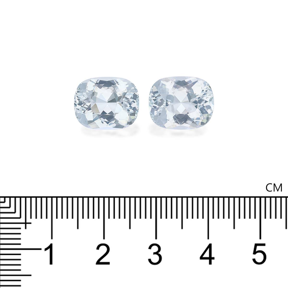baby blue paraiba tourmaline, 10.63ct cushion cut — view 4