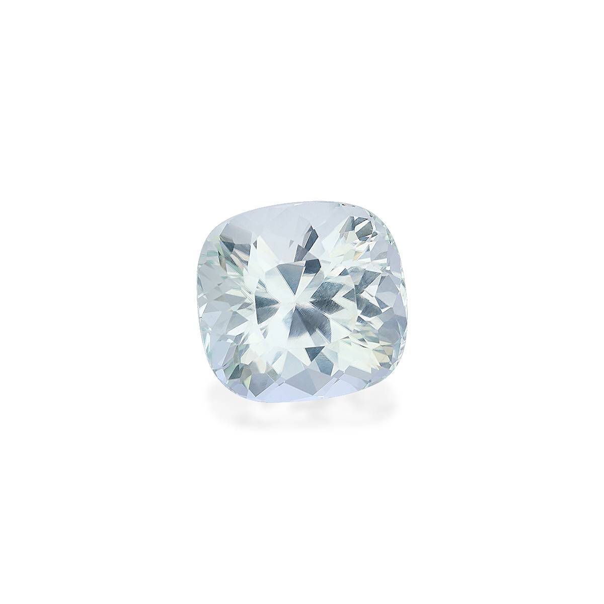 sky blue paraiba tourmaline, 9.25ct cushion cut — view 3
