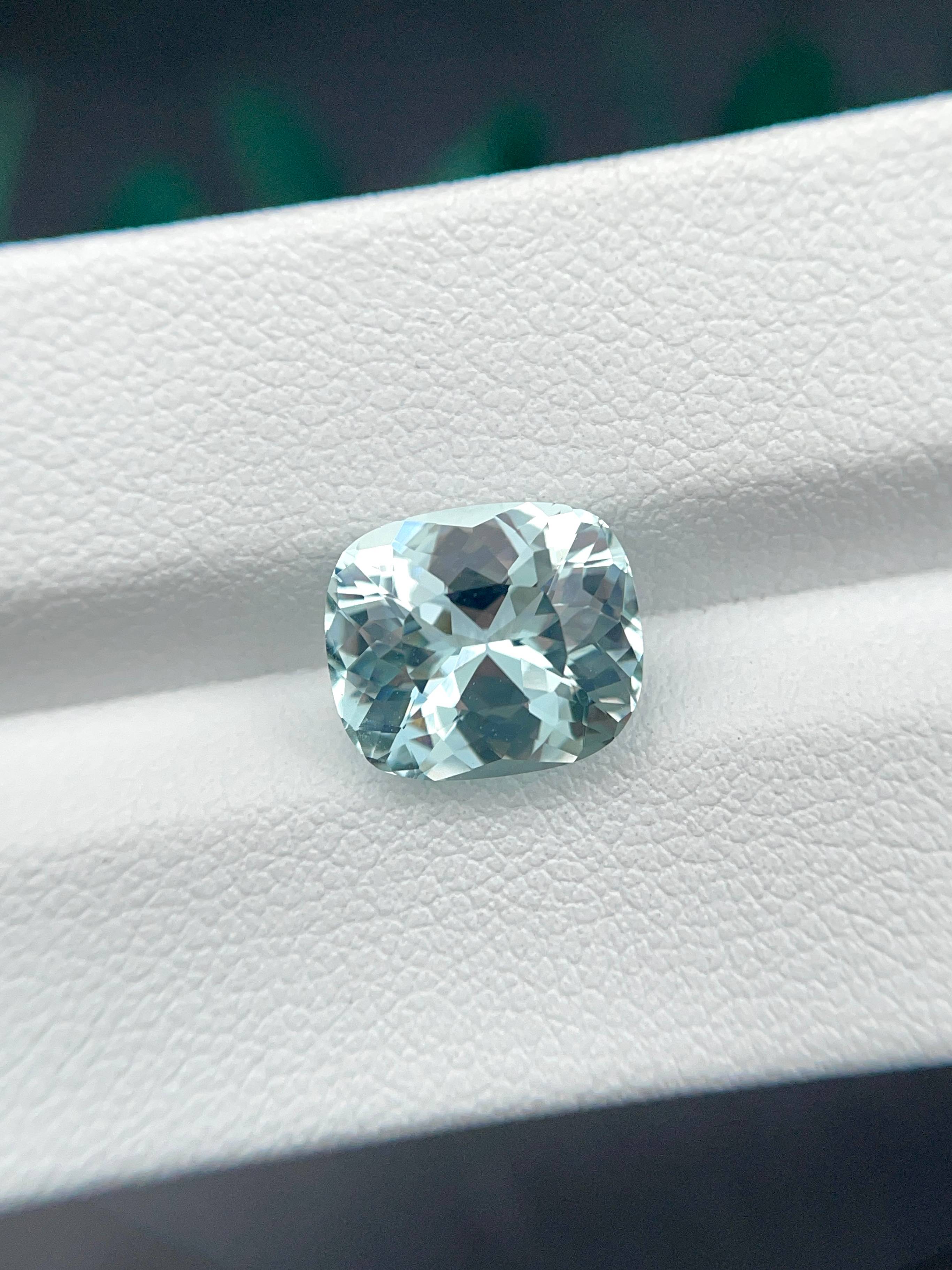 sky blue paraiba tourmaline, 4.09ct oval cut — view 5