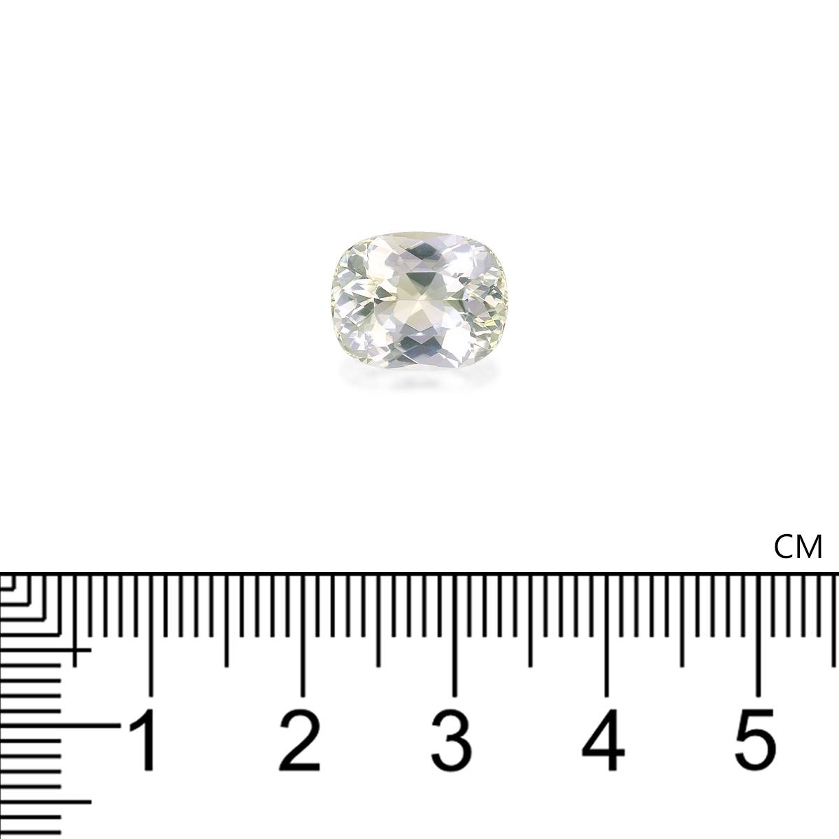 lime green paraiba tourmaline, 4.98ct oval cut — view 4
