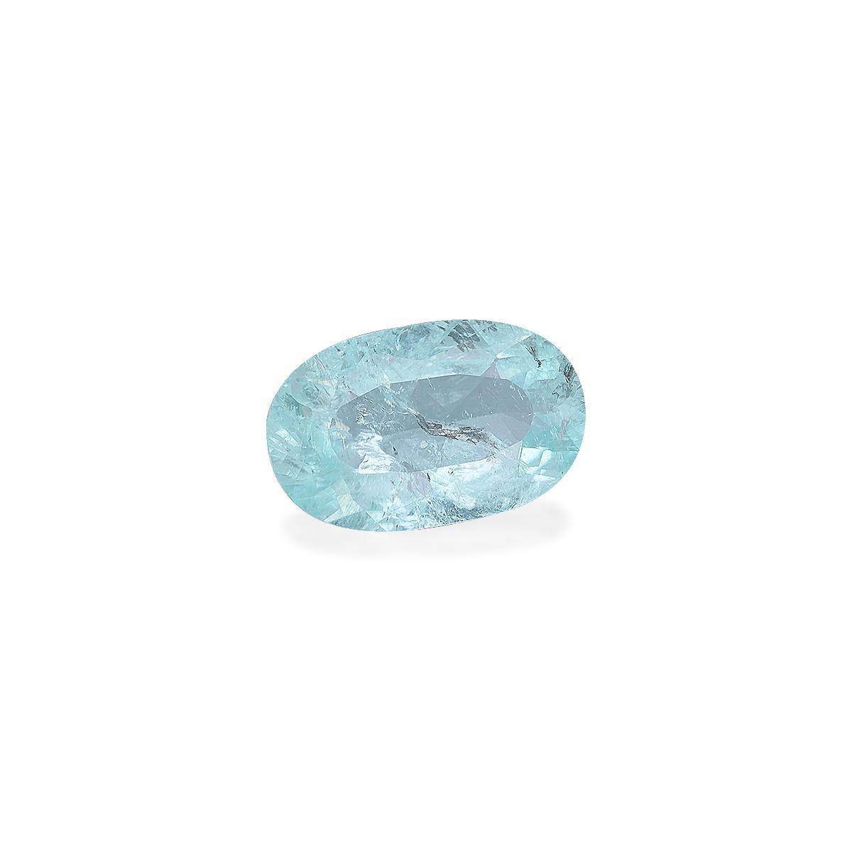 Neon blue paraiba tourmaline, 2.39ct oval cut — view 3