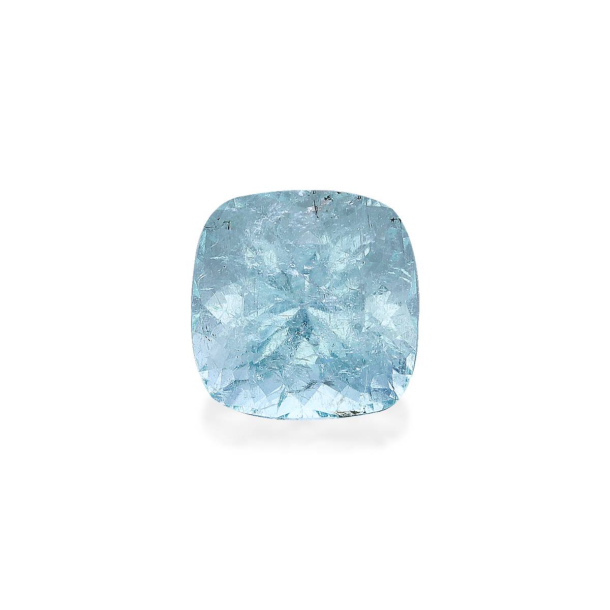 baby blue paraiba tourmaline, 2.27ct cushion cut — main view