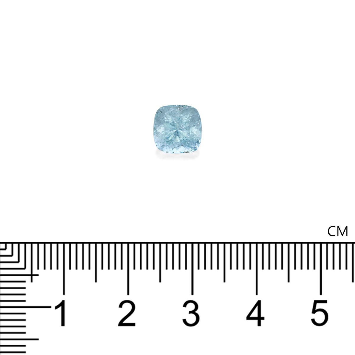 baby blue paraiba tourmaline, 2.27ct cushion cut — view 4