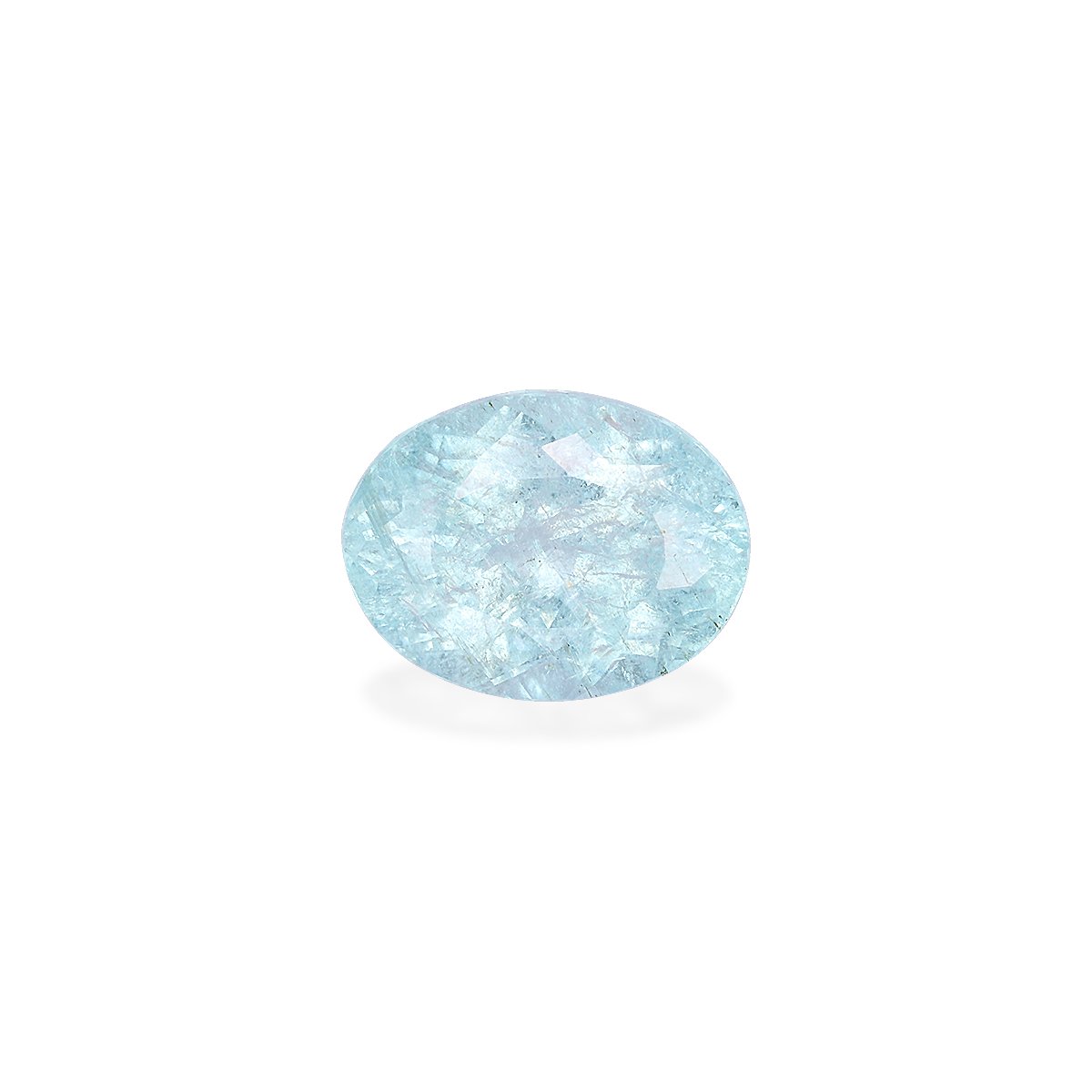 sky blue paraiba tourmaline, 2.29ct oval cut — main view