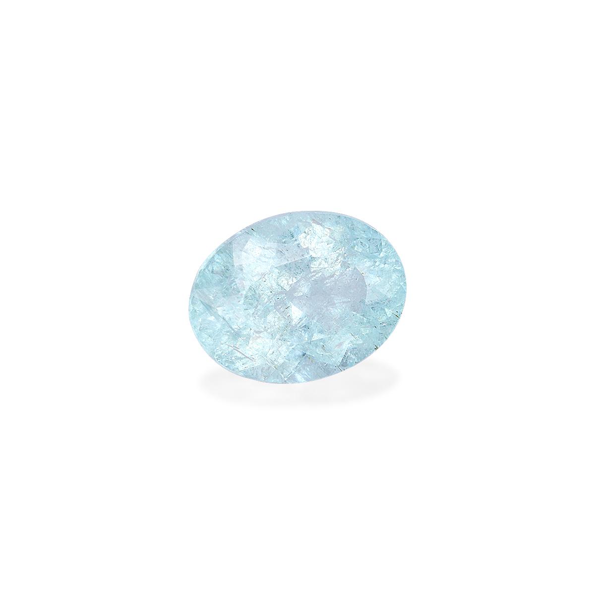sky blue paraiba tourmaline, 2.29ct oval cut — view 3