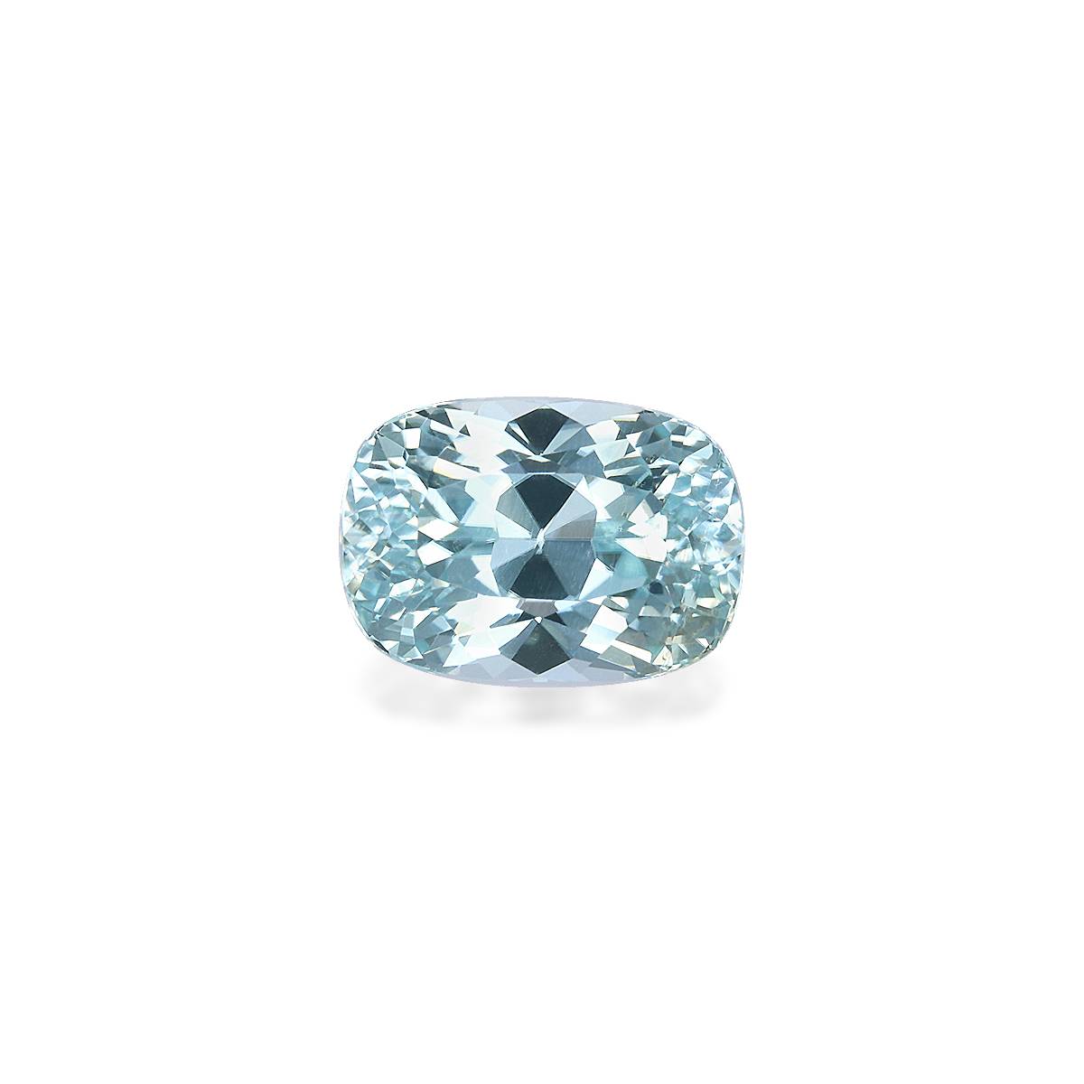 Neon blue paraiba tourmaline, 3.35ct cushion cut — main view
