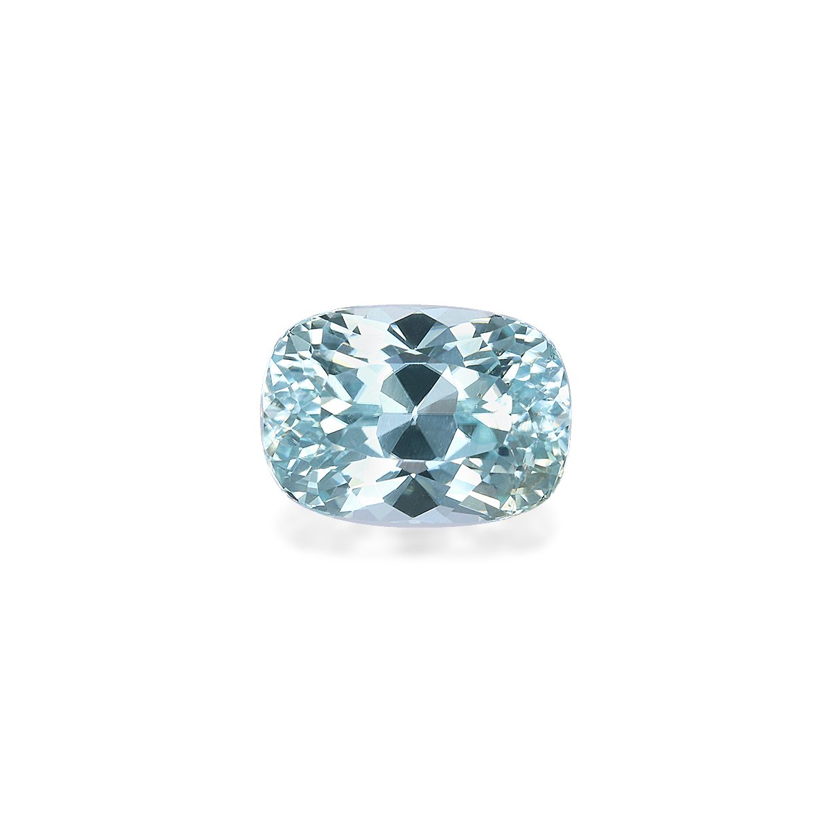 Neon blue paraiba tourmaline, 3.35ct cushion cut — main view
