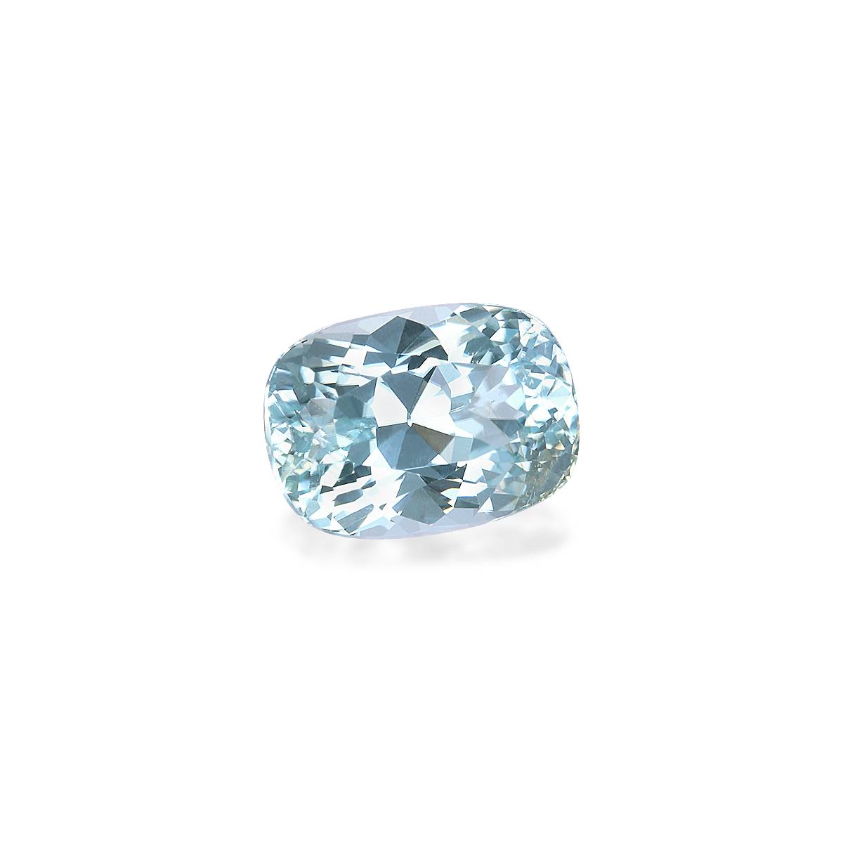 Neon blue paraiba tourmaline, 3.35ct cushion cut — view 3