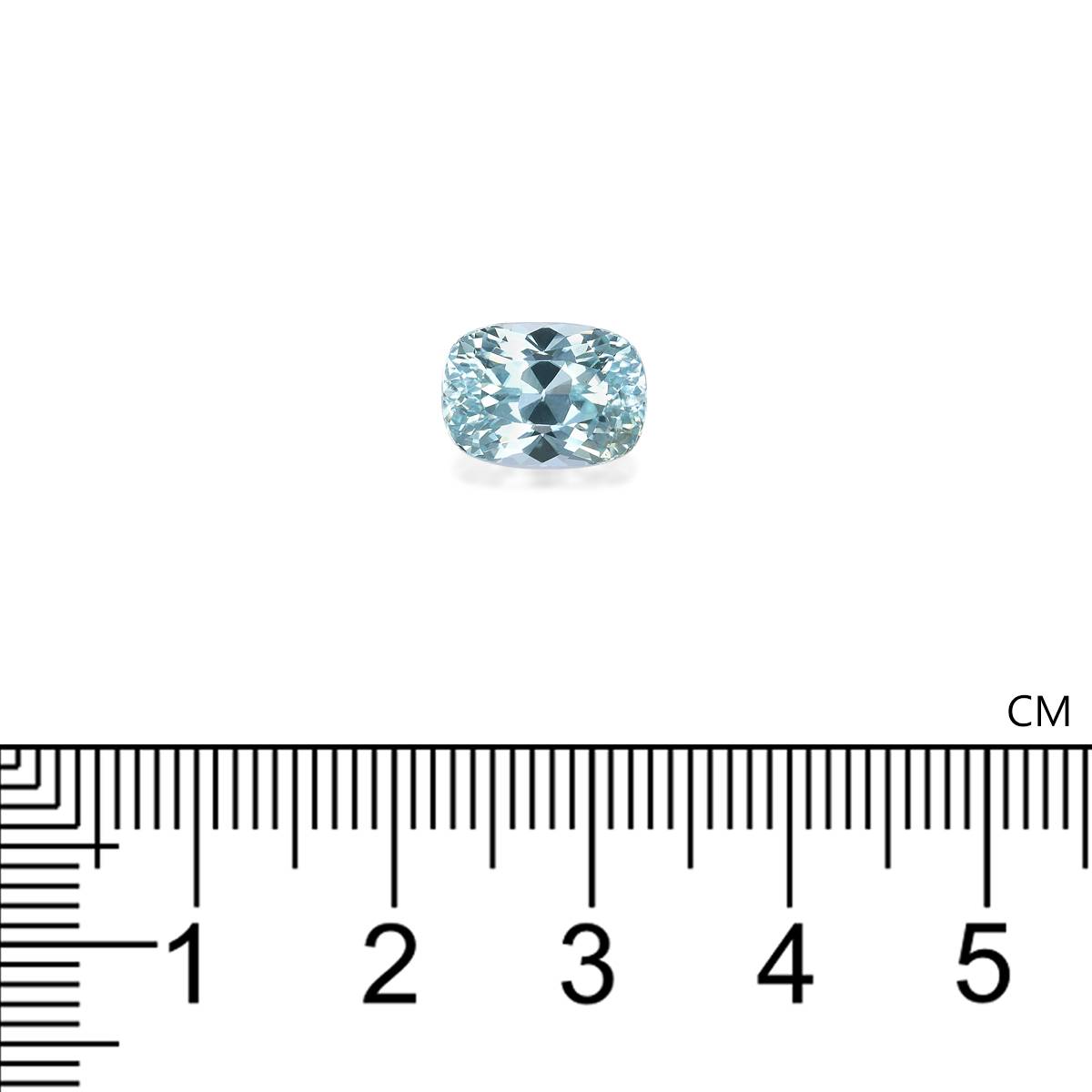 Neon blue paraiba tourmaline, 3.35ct cushion cut — view 4