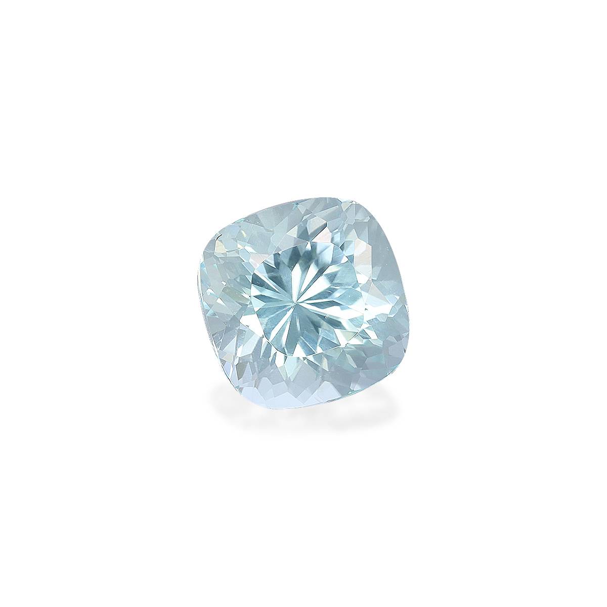 sky blue paraiba tourmaline, 1.77ct cushion cut — view 3