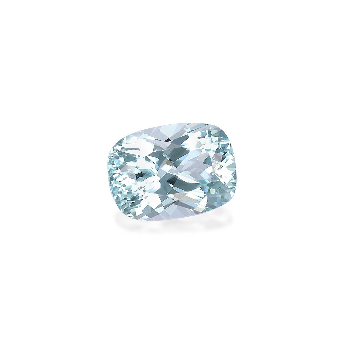 sky blue paraiba tourmaline, 2.14ct cushion cut — view 3