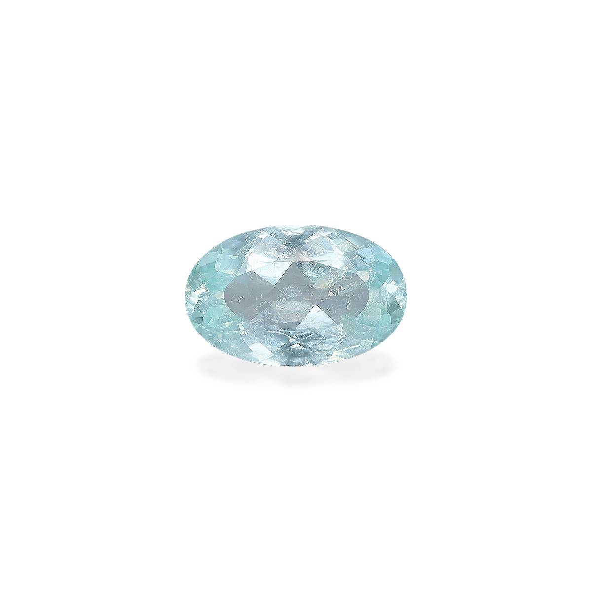 Neon blue paraiba tourmaline, 1.99ct oval cut — main view