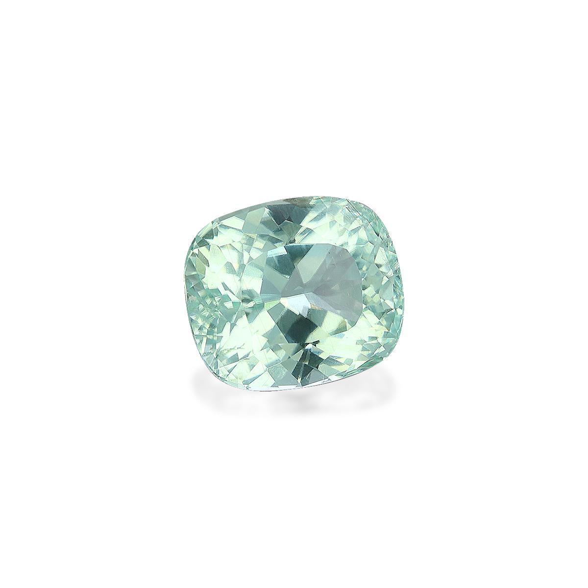 Neon green paraiba tourmaline, 3.55ct cushion cut — view 3