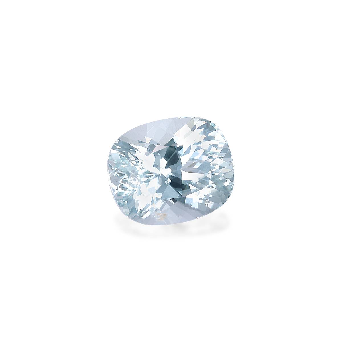 sky blue paraiba tourmaline, 5.75ct cushion cut — view 3