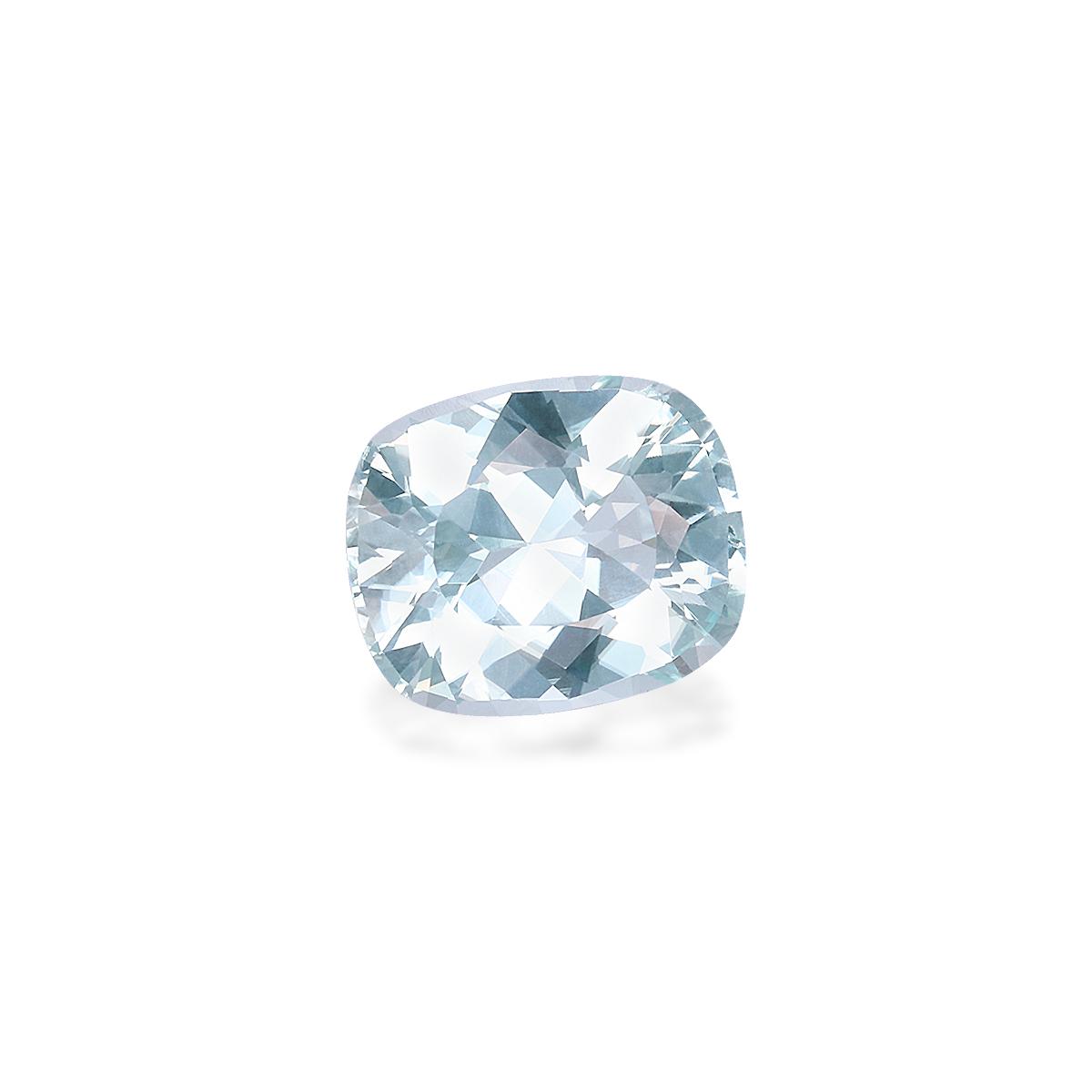 sky blue paraiba tourmaline, 3ct cushion cut — view 3