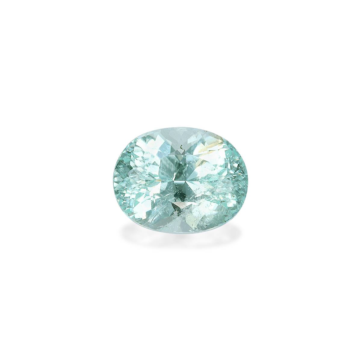 Seafoam Green Paraiba Tourmaline 3.63ct - 10x8mm