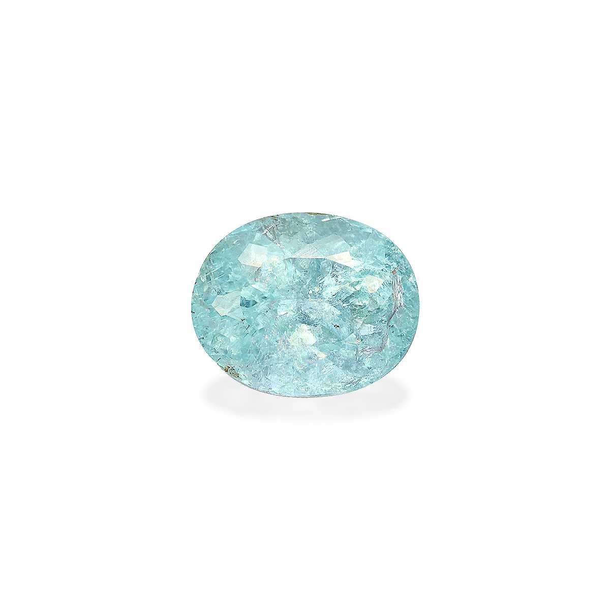Neon Blue Paraiba Tourmaline 3.80ct - 10x8mm