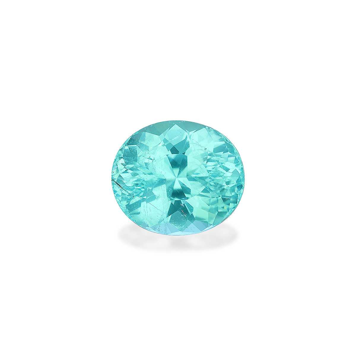 Neon Blue Paraiba Tourmaline 10.63ct - 15x13mm