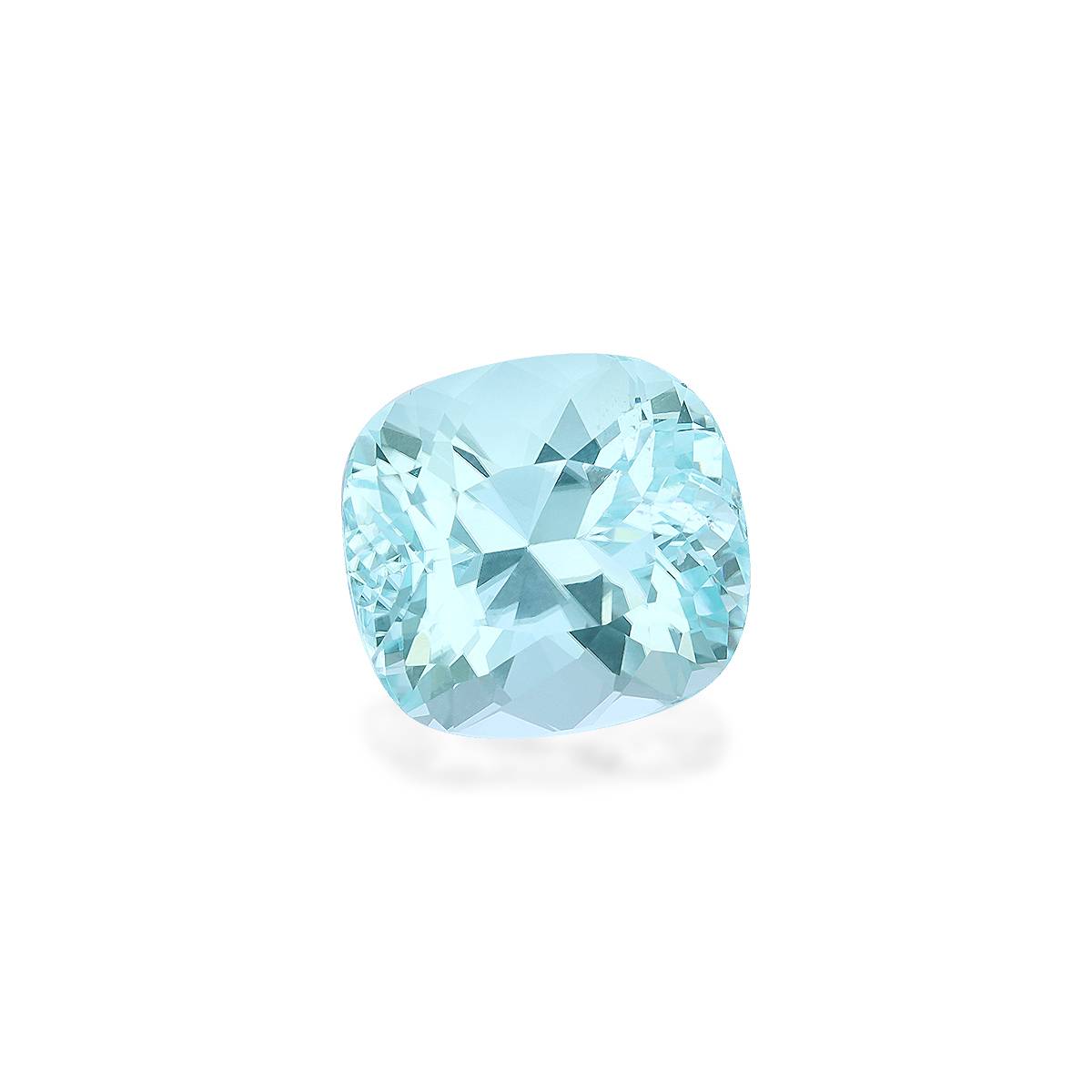 Neon blue paraiba tourmaline, 24.6ct cushion cut — view 3
