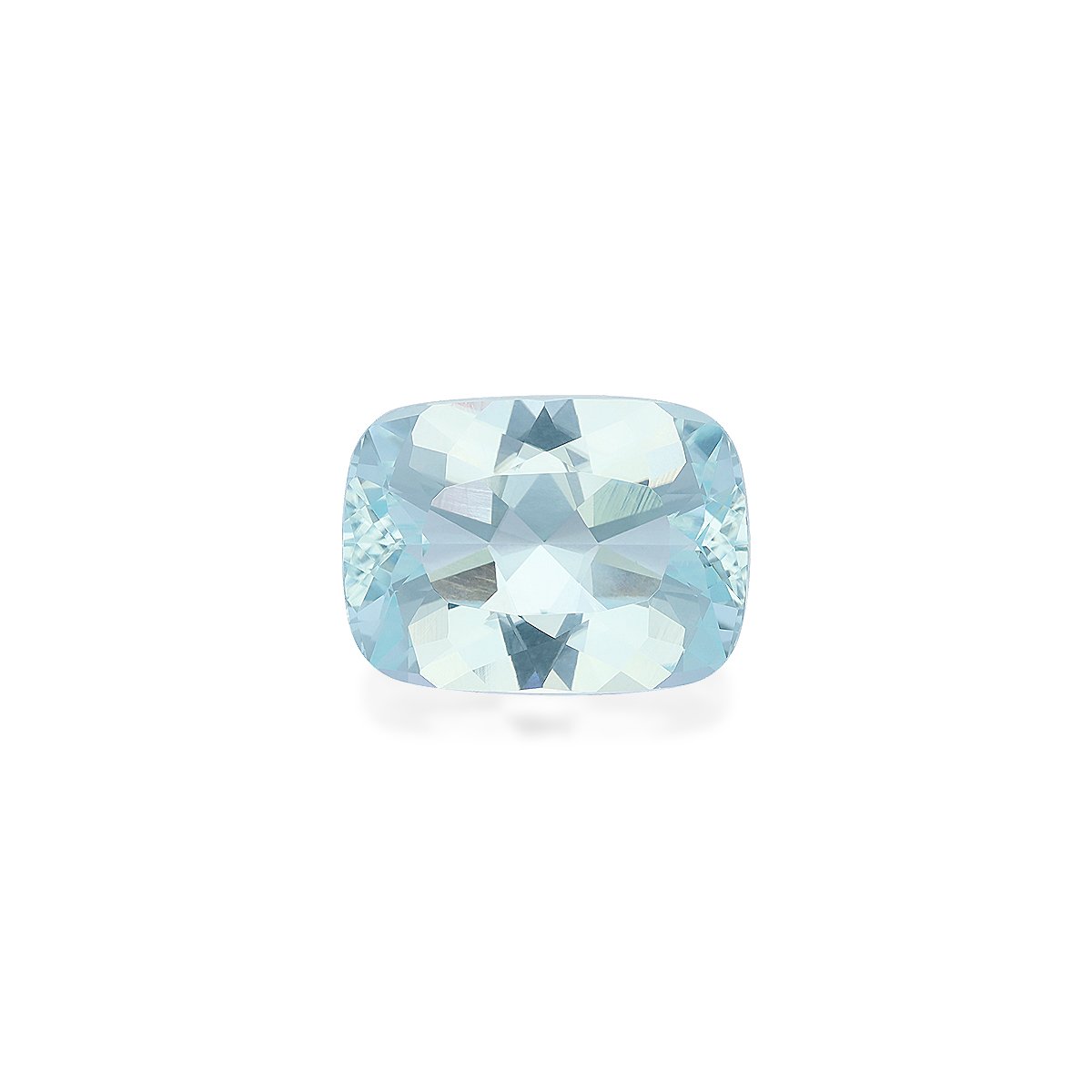 sky blue paraiba tourmaline, 15.18ct cushion cut — main view