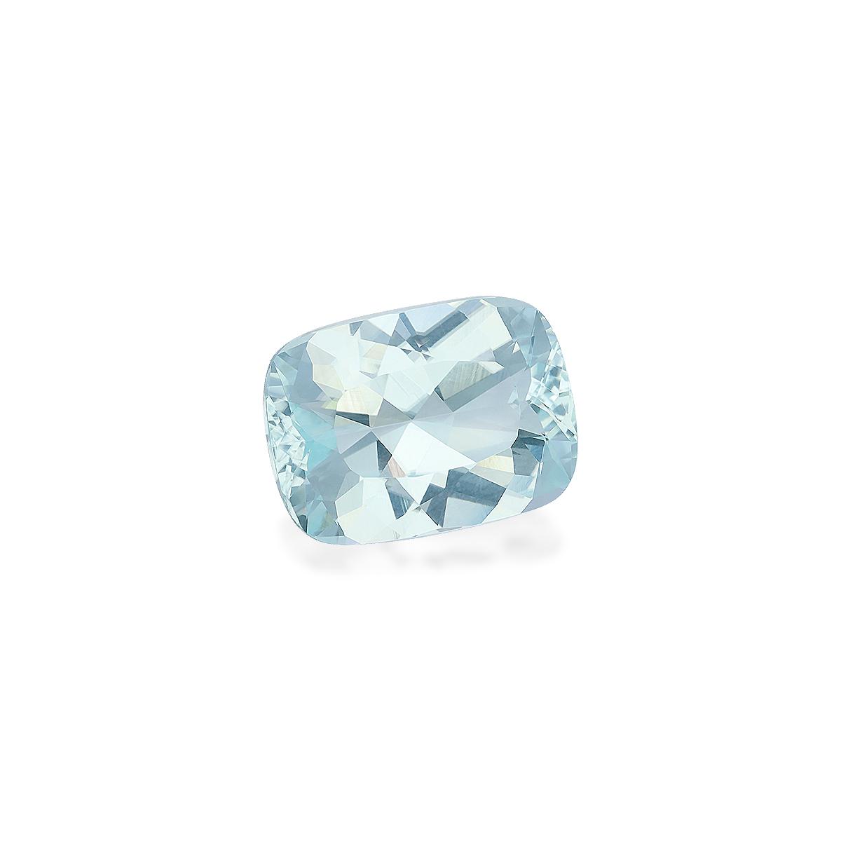 sky blue paraiba tourmaline, 15.18ct cushion cut — view 3