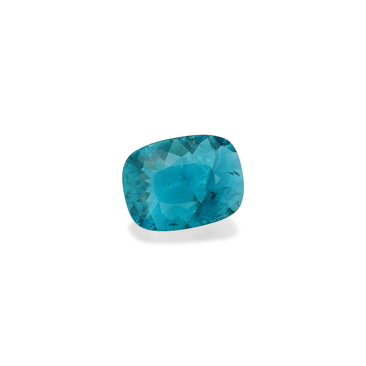 ocean blue paraiba tourmaline, 1.63ct cushion cut — view 3