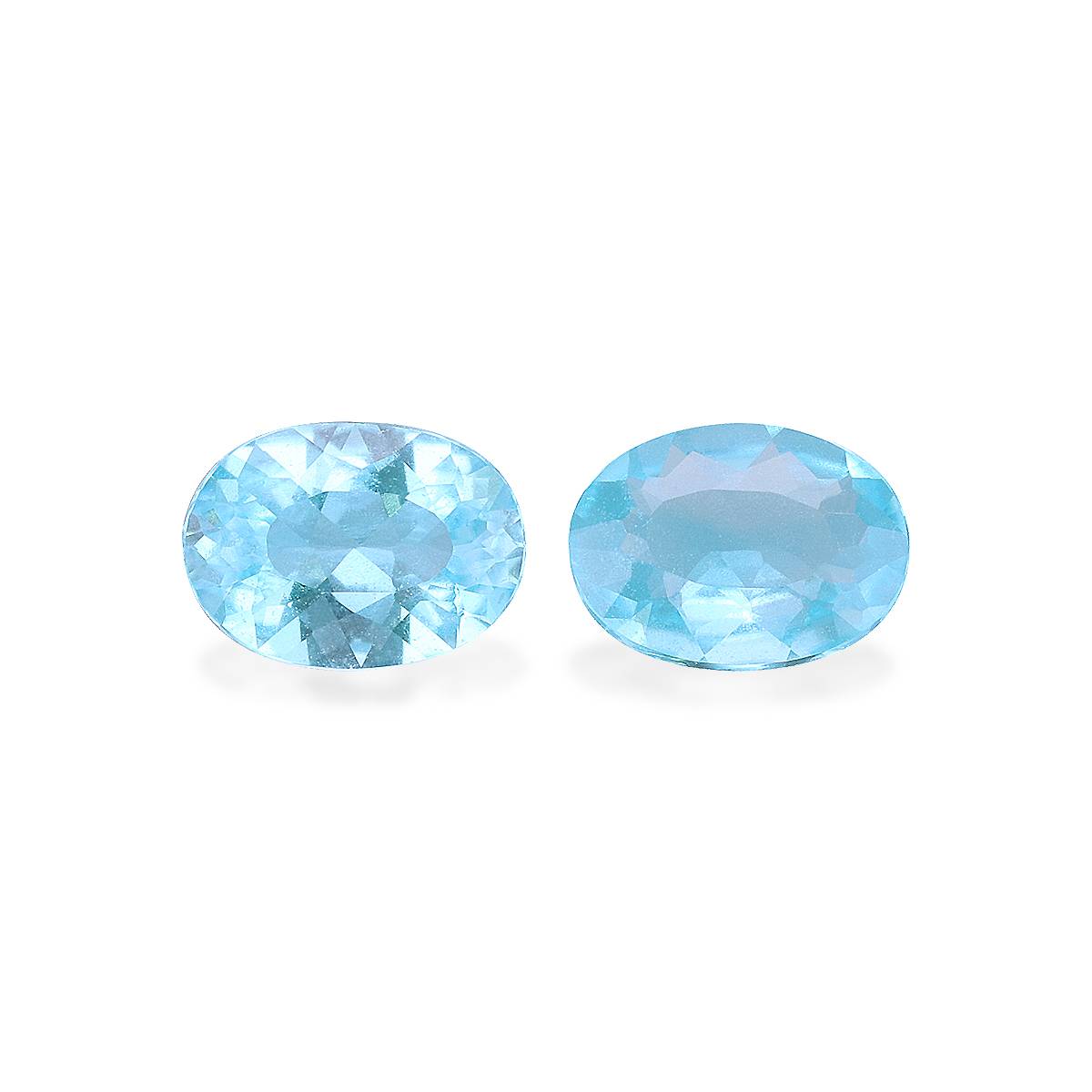 Teal Blue Paraiba Tourmaline 0.55ct Pair