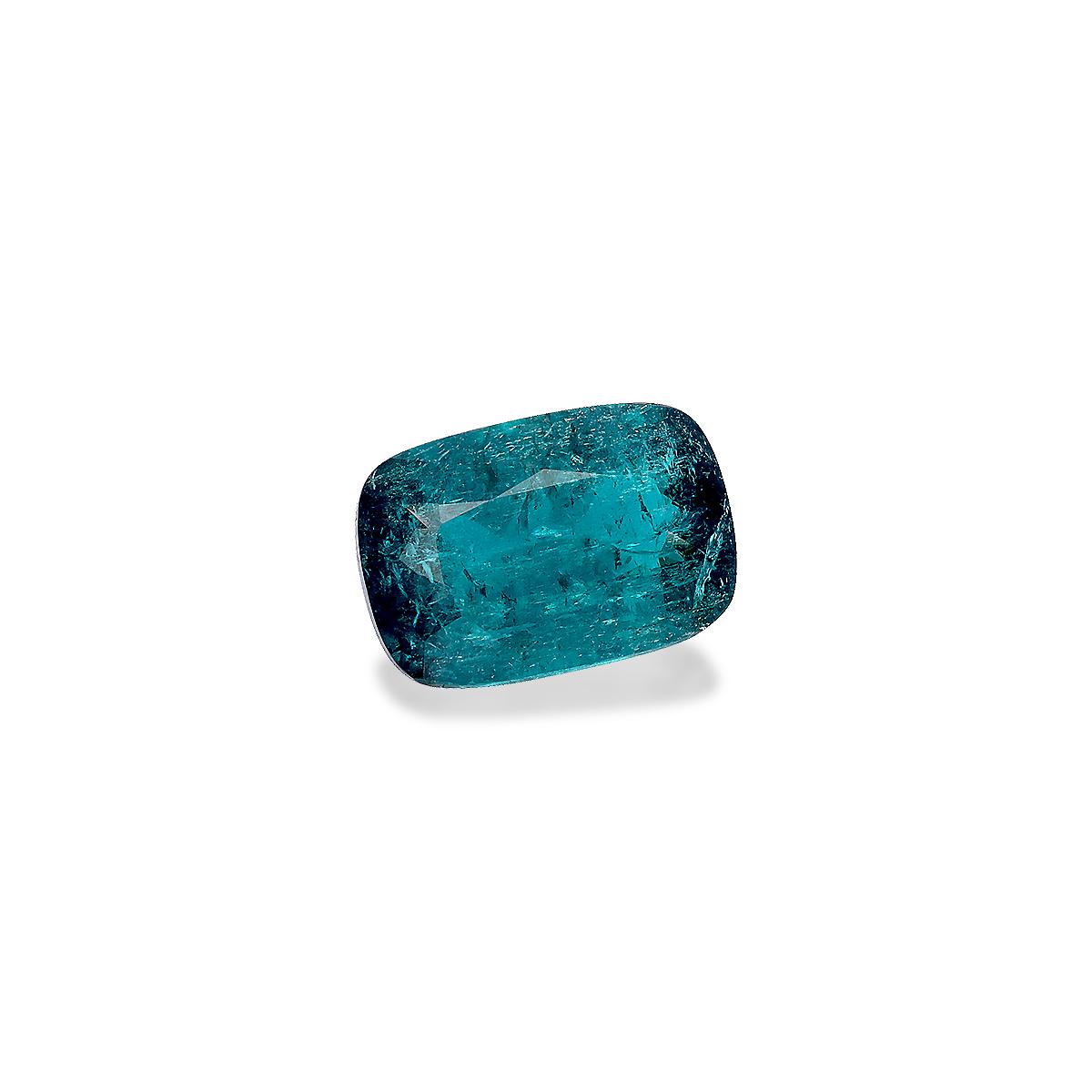 ocean blue paraiba tourmaline, 2.57ct cushion cut — view 3